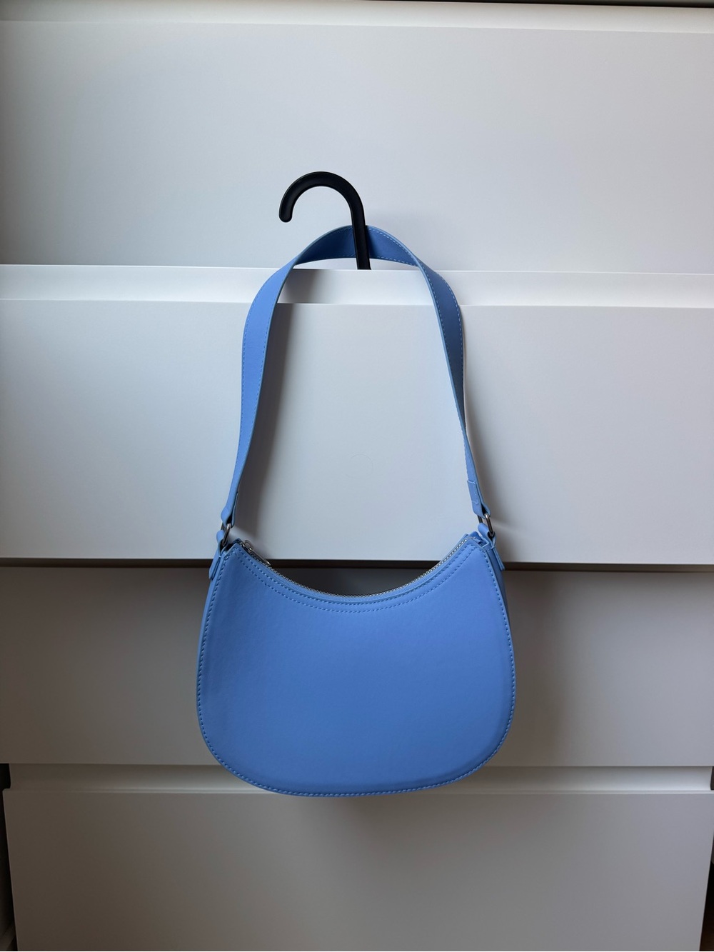 Sleek Sky Blue H&M Shoulder Bag